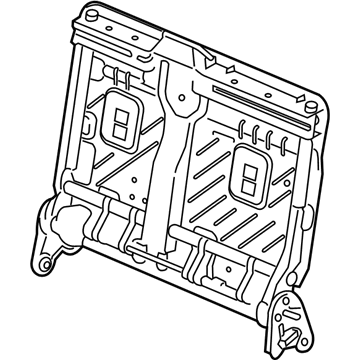 Ford FU5Z-96613A39-J FRAME - REAR SEAT BACK RETAINI