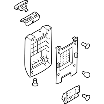 Ford DA8Z-7406024-CB Armrest Assembly - Console