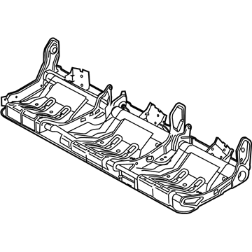 Ford CK4Z-9963160-AD Frame And Spring - Rear Seat Cushion