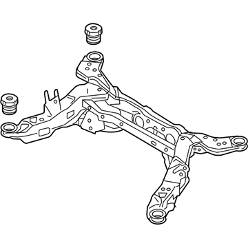 2015 Lincoln MKS Axle Beam - DA5Z-5R003-C