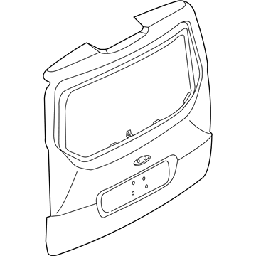 Ford DT1Z-6146404-C Trim - Tailgate