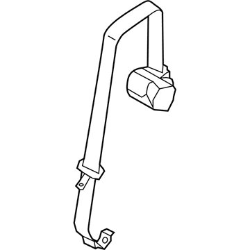 Ford Transit Connect Seat Belt - DT1Z-17611B68-BC