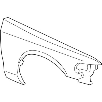 Ford F8AZ-16006-AA Fender Assembly - Front