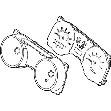 Ford ER3Z-10849-JA Instrument Cluster