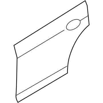 Ford 6E5Z-5424700-A Panel Assembly - Door - Outer