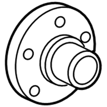 Mercury Wheel Hub - 1L2Z-1109-AA