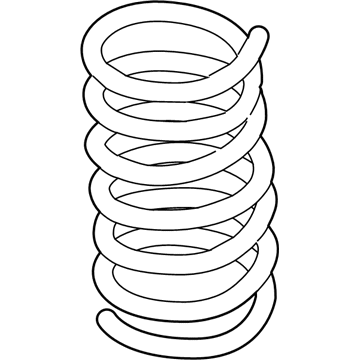 Ford HP5Z-5560-F Spring - Rear