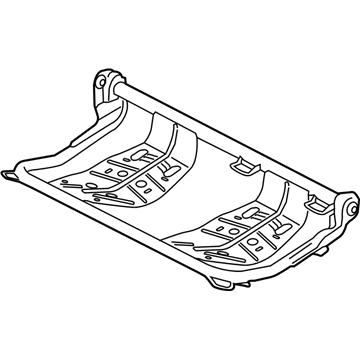 Ford KL3Z-1663161-A Frame And Spring - Rear Seat Cushion