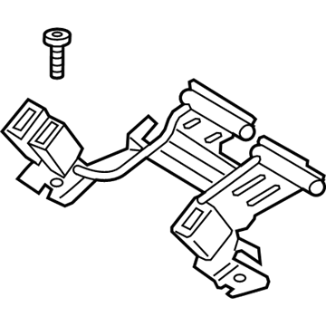 Ford DG9Z-5460044-AG Buckle Assembly - Seat Belt