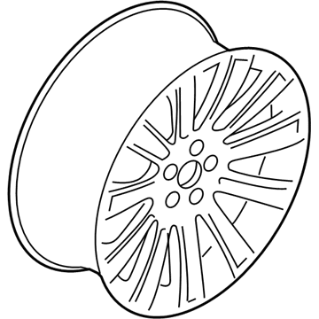 Ford AA5Z-1007-A Wheel Assembly
