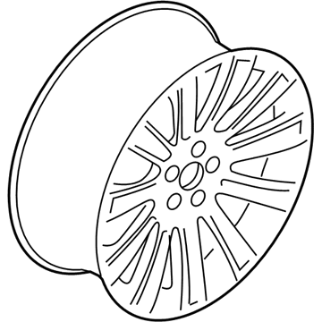 Ford 9A5Z-1007-A Wheel Assembly