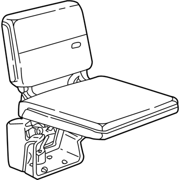 Ford 3L5Z-1360026-DAB Seat Assembly - Rear