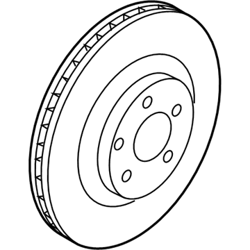 2018 Ford Transit Connect Brake Disc - KV6Z-1125-A