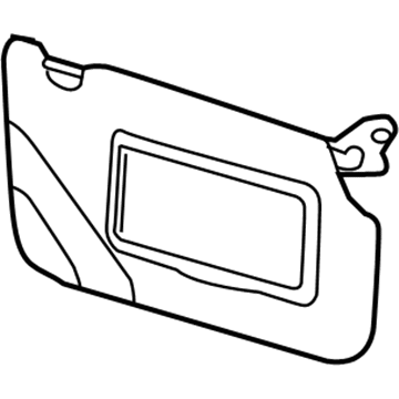 Ford DM5Z-5804105-GF Sun Visor Assembly