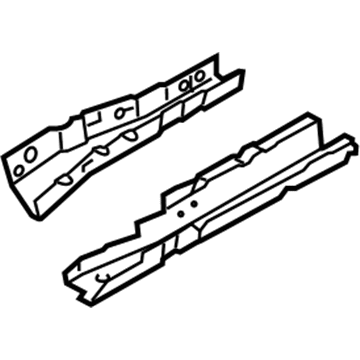 Ford AE8Z-5410457-A Member Assembly - Floor Side - Rear
