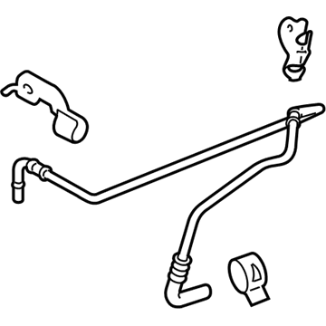 Ford FL3Z-7B028-H Tube - Oil Cooler