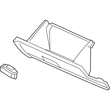 Mercury Glove Box - 6H6Z-54060T10-AA