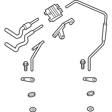 Ford Fusion Automatic Transmission Oil Cooler Line - EG9Z-7R081-B