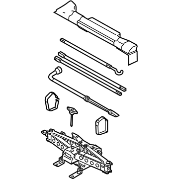 Ford 4L3Z-17080-AK Jack Assembly - Lifting