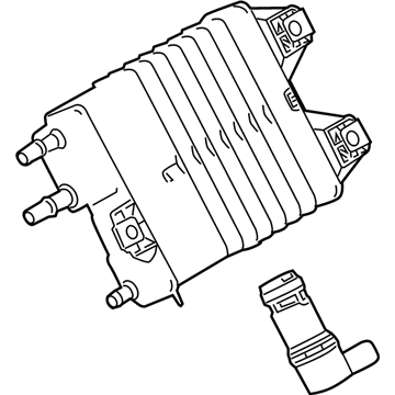 2012 Ford Fiesta Vapor Canister - AE8Z-9D653-B