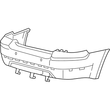 2007 Ford Five Hundred Bumper - 5T5Z-17K835-ABPTM