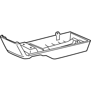 Ford XL5Z-13043B62-AAB Panel - Console