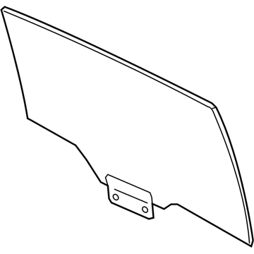 Ford GD9Z-5425713-A Window Assembly - Side