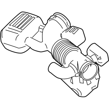 2008 Ford Expedition Air Intake Coupling - 8L1Z-9B659-A