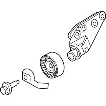 Ford Explorer Timing Belt Idler Pulley - BB5Z-8678-C