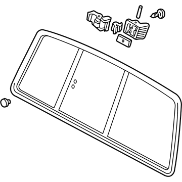 Ford 5L5Z-13422B30-AA Kit - Rear Window Repair