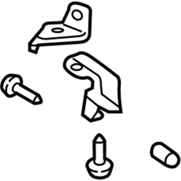 Ford FL3Z-1626800-A Hinge Assembly