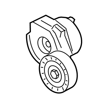 Ford KB3Z-6A228-A PULLEY ASY - TENSION