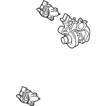 Ford HL3Z-6K682-A Turbocharger Assembly