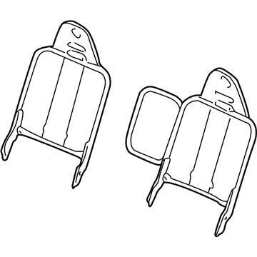 Ford 4L5Z-1061019-AA Frame Assembly