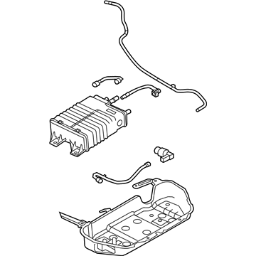 Ford 9R3Z-9D653-D Cannister - Fuel Vapour Store