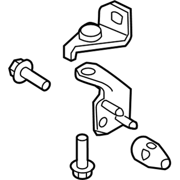 Ford BB5Z-7826800-A Hinge Assembly