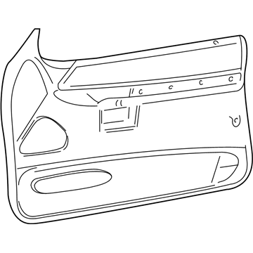Ford F5TZ7823943CAD Panel Assembly