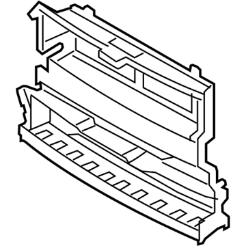 Ford HS7Z-8B455-A Bracket - Radiator Grille