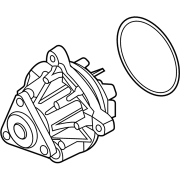 2019 Ford Edge Water Pump - K2GZ-8501-A