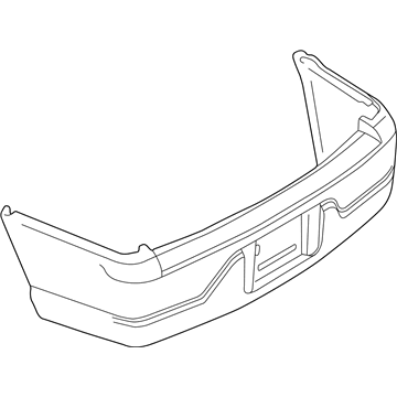 Lincoln Blackwood Bumper - 2C6Z-17K835-BA