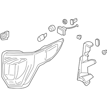 Ford FB5Z-13404-F Lamp Assembly - Rear