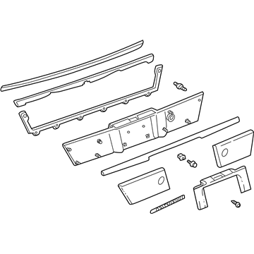 Ford 6W7Z-13A565-DA Reflector Assembly