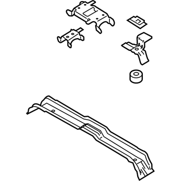 Ford FL3Z-1610624-A Member Assembly - Cross - Center