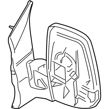 Ford EK4Z-17682-DB Mirror Assembly - Rear View Outer