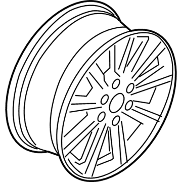 Ford GL7Z-1007-A Wheel Assembly