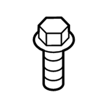 Ford -W505275-S437M Screw