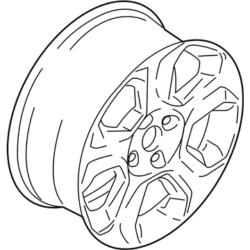 Ford GN1Z-1007-E Wheel Assembly