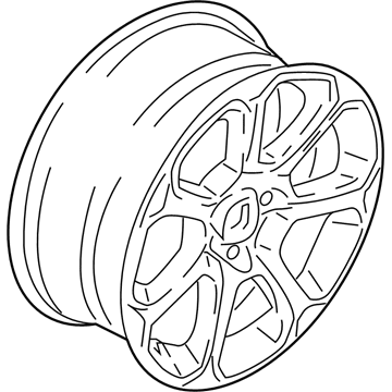 Ford GN1Z-1007-F WHEEL ASY