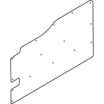 Ford CK4Z-6127411-A Panel - Door Trim - Lower