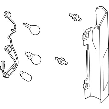 Ford CK4Z-13404-J Lamp Assembly - Rear